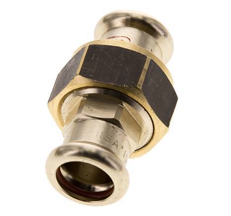 Union Press Fitting - 15mm Female - Copper alloy Flat Sealing