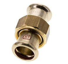 Union Press Fitting - 22mm Female - Copper alloy Flat Sealing