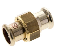 Union Press Fitting - 22mm Female - Copper alloy Flat Sealing