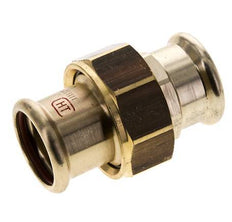 Union Press Fitting - 28mm Female - Copper alloy Flat Sealing