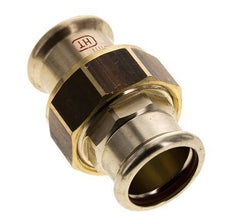 Union Press Fitting - 28mm Female - Copper alloy Flat Sealing