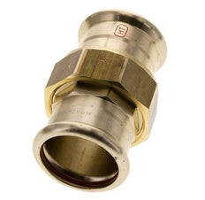 Union Press Fitting - 42mm Female - Copper alloy Flat Sealing