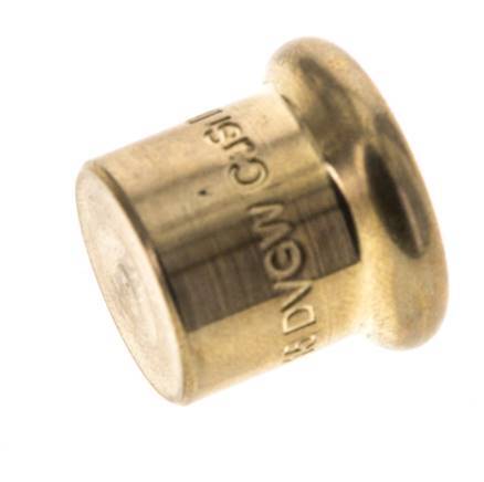 End Cap - 15mm Female - Copper alloy