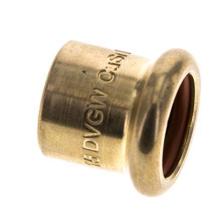 End Cap - 15mm Female - Copper alloy