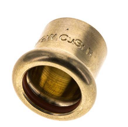 End Cap - 15mm Female - Copper alloy