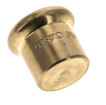 End Cap - 15mm Female - Copper alloy