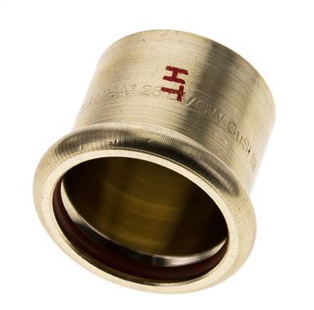 End Cap - 28mm Female - Copper alloy