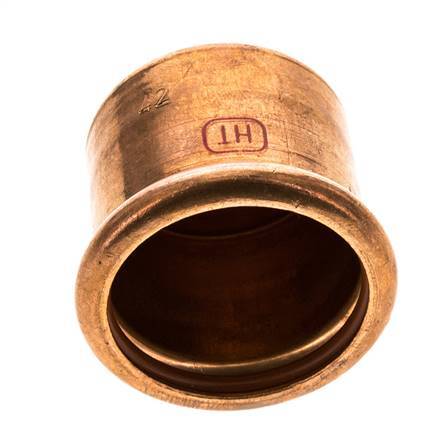 End Cap - 42mm Female - Copper alloy