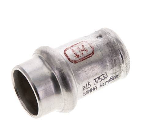 End Cap - 15mm Female - Stainless Steel