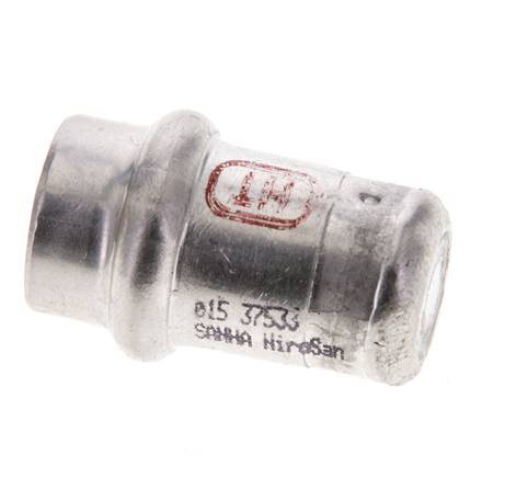 End Cap - 15mm Female - Stainless Steel