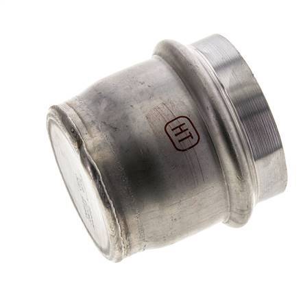 End Cap - 54mm Female - Stainless Steel