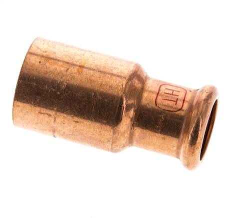 Press Fitting - 18mm Female & 28mm Male - Copper alloy