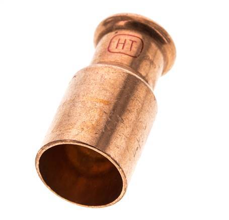 Press Fitting - 18mm Female & 28mm Male - Copper alloy
