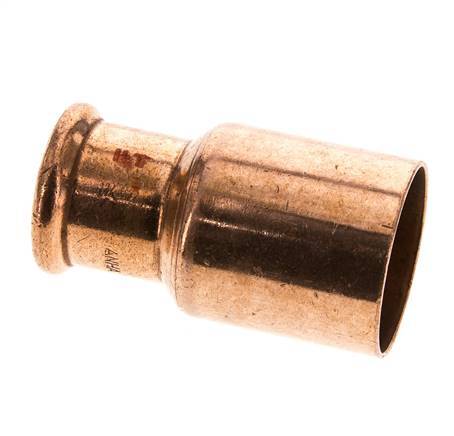Press Fitting - 28mm Female & 42mm Male - Copper alloy