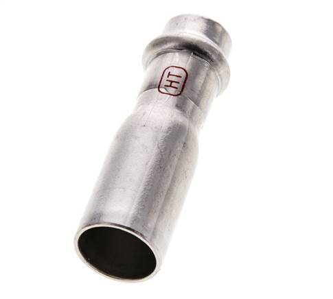 Press Fitting - 15mm Female & 22mm Male - Stainless Steel