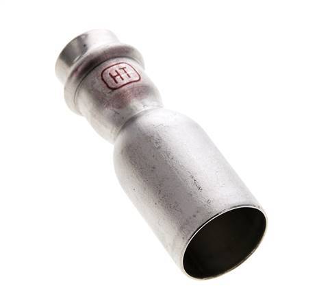Press Fitting - 18mm Female & 28mm Male - Stainless Steel