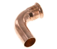 90deg Elbow Press Fitting - 28mm Female & 28mm Male - Copper alloy