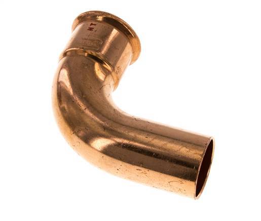 90deg Elbow Press Fitting - 42mm Female & 42mm Male - Copper alloy