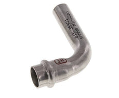 90deg Elbow Press Fitting - 15mm Female & 15mm Male - Stainless Steel