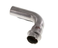 90deg Elbow Press Fitting - 18mm Female & 18mm Male - Stainless Steel