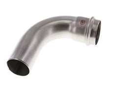 90deg Elbow Press Fitting - 42mm Female & 42mm Male - Stainless Steel