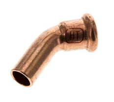 45deg Elbow Press Fitting - 15mm Female & 15mm Male - Copper alloy