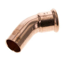 45deg Elbow Press Fitting - 28mm Female & 28mm Male - Copper alloy