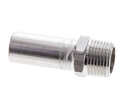 Press Fitting - 18mm Male & R 1/2'' Male - Stainless Steel