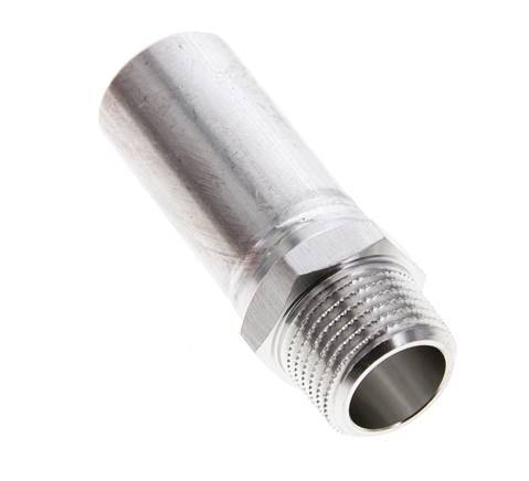 Press Fitting - 22mm Male & R 1/2'' Male - Stainless Steel