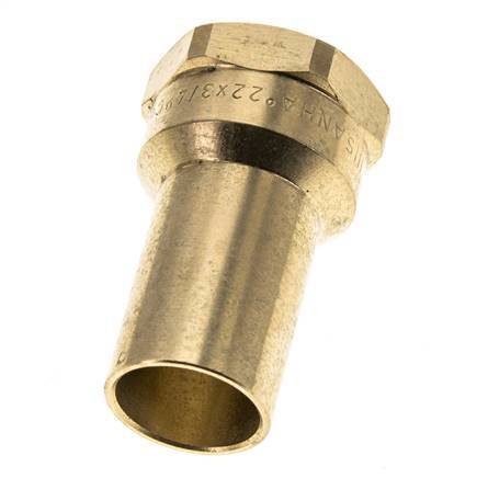 Press Fitting - 22mm Male & Rp 3/4'' Female - Copper alloy