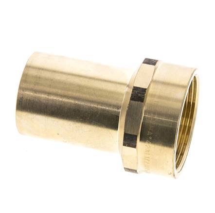 Press Fitting - 42mm Male & Rp 1-1/2'' Female - Copper alloy