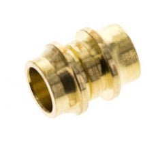6mm Brass Straight Compression Fitting DN 8135 bar DIN EN 1254-2 [2 Pieces]