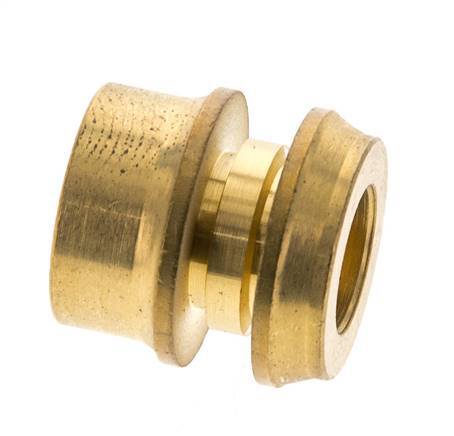 8mm Brass Straight Compression Fitting DN 1489 bar DIN EN 1254-2