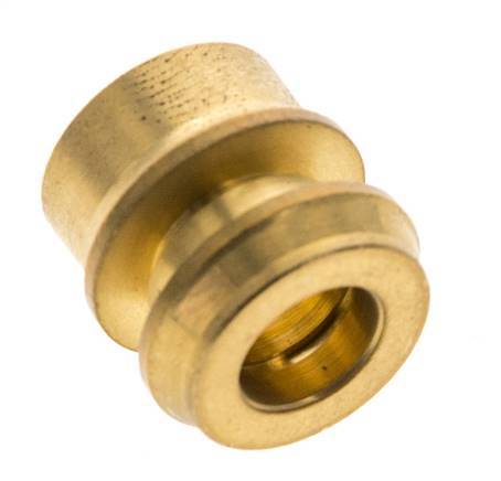 8mm Brass Straight Compression Fitting DN 1489 bar DIN EN 1254-2