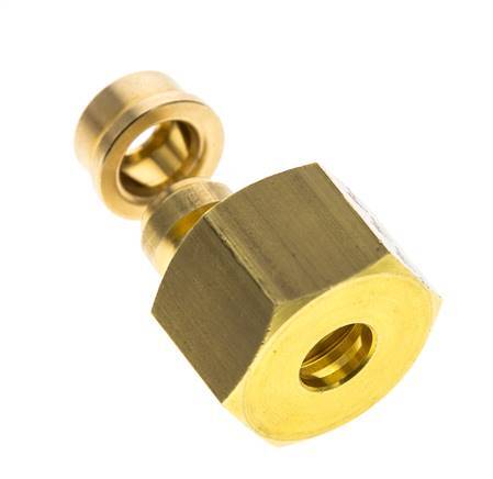 10mm Brass Straight Compression Fitting DN 1676 bar DIN EN 1254-2