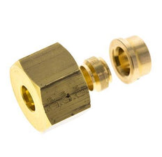 10mm Brass Straight Compression Fitting DN 1676 bar DIN EN 1254-2