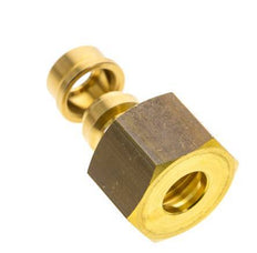 12mm Brass Straight Compression Fitting DN 1676 bar DIN EN 1254-2