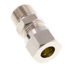 10L & R3/8'' Nickel plated Brass Straight Cutting Fitting with Male Threads 115 bar ISO 8434-1 [2 Pieces]