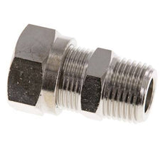 15L & R1/2'' Nickel plated Brass Straight Cutting Fitting with Male Threads 70 bar ISO 8434-1