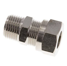 15L & R1/2'' Nickel plated Brass Straight Cutting Fitting with Male Threads 70 bar ISO 8434-1