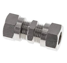 12L Nickel plated Brass Straight Cutting Fitting 75 bar ISO 8434-1