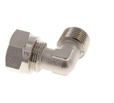 15L & R1/2'' Nickel plated Brass Elbow Cutting Fitting with Male Threads 70 bar ISO 8434-1