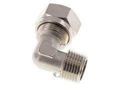 15L & R1/2'' Nickel plated Brass Elbow Cutting Fitting with Male Threads 70 bar ISO 8434-1
