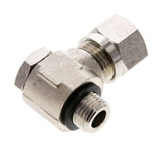 10L & G1/4'' Nickel plated Brass Swivel Joint Cutting Fitting with Male Threads 115 bar Rotatable ISO 8434-1