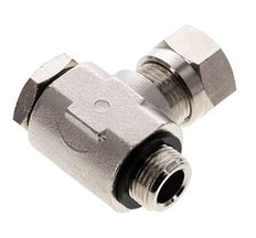 12L & G3/8'' Nickel plated Brass Swivel Joint Cutting Fitting with Male Threads 75 bar Rotatable ISO 8434-1