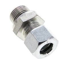 12L & M18x1.5 Zink plated Steel Straight Cutting Fitting with Male Threads 315 bar NBR ISO 8434-1