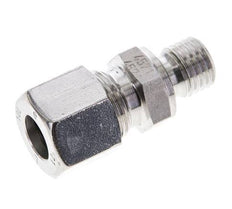 10L & M12x1.5 Stainless Steel Straight Cutting Fitting with Male Threads 315 bar FKM ISO 8434-1