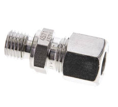 10L & M12x1.5 Stainless Steel Straight Cutting Fitting with Male Threads 315 bar FKM ISO 8434-1