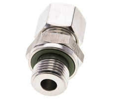 10L & M16x1.5 Stainless Steel Straight Cutting Fitting with Male Threads 315 bar FKM ISO 8434-1
