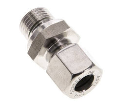 10L & M16x1.5 Stainless Steel Straight Cutting Fitting with Male Threads 315 bar FKM ISO 8434-1